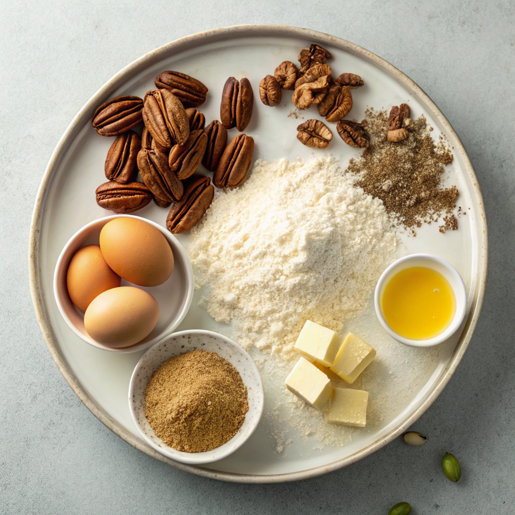 Ingredients for Butter Pecan Cookies