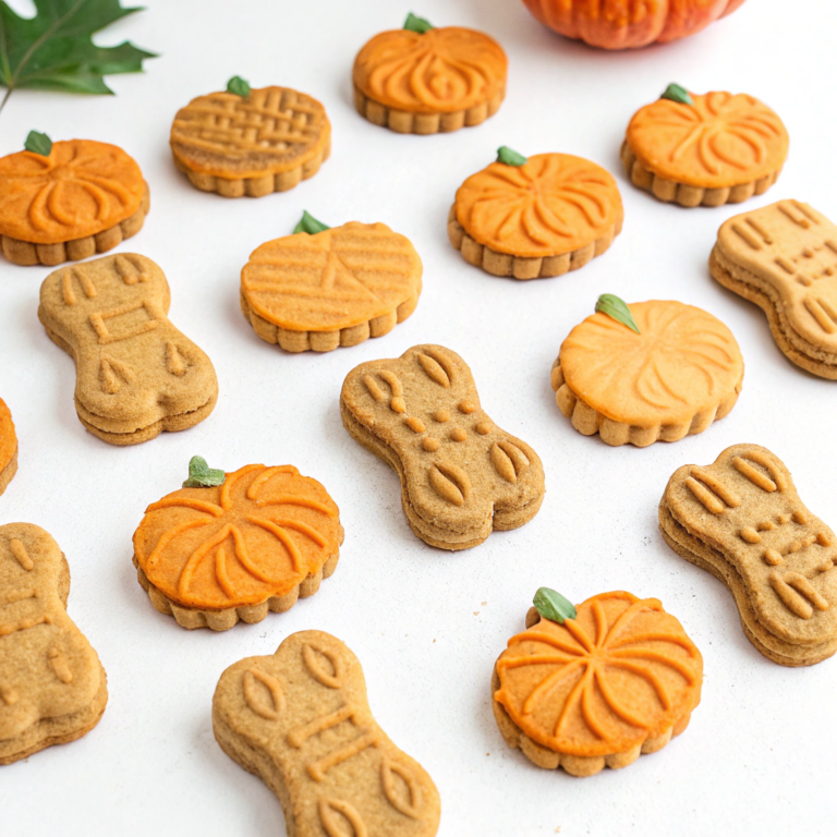 Homemade Dog Biscuits (Pumpkin & Peanut Butter)