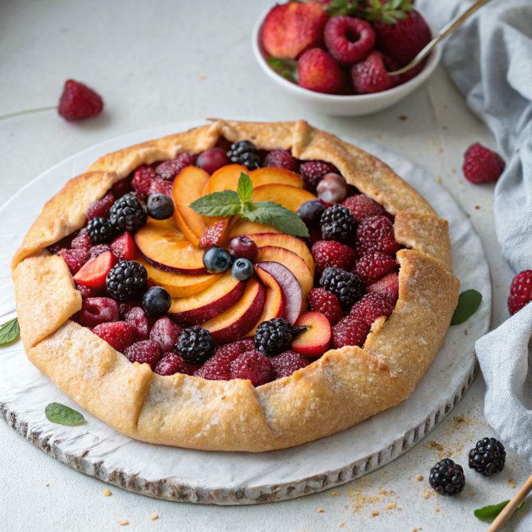 Rustic Summer Fruit Galette