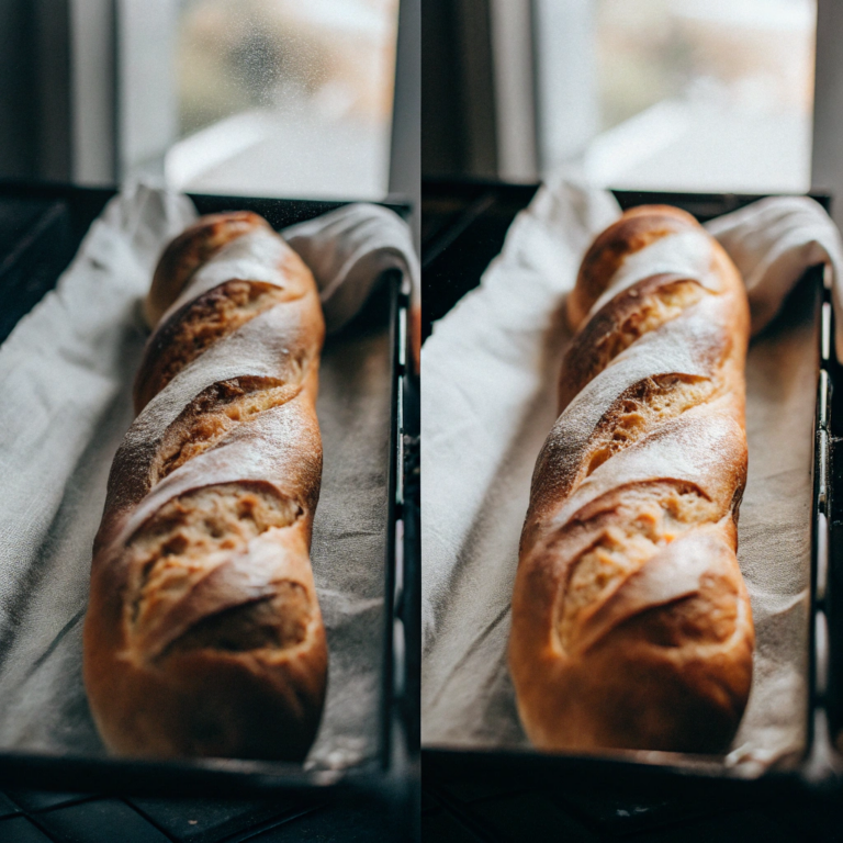 The Easiest No Knead Baguette Recipe