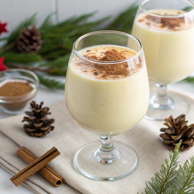 The Creamiest Homemade Eggnog