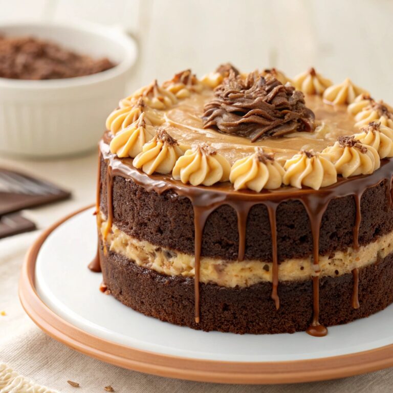 Rich German Chocolate Cake Recipe