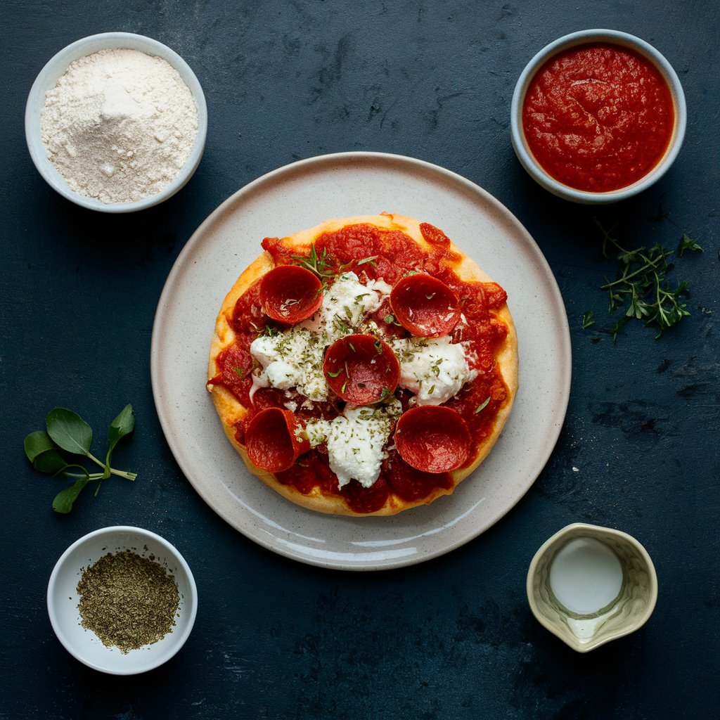 Quick & Easy Pizza Dough Ingredients