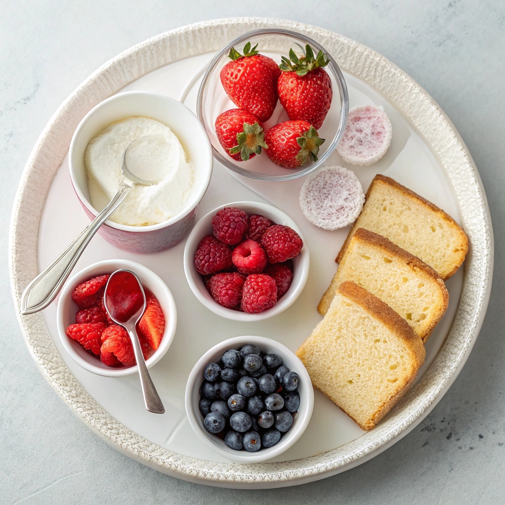 Ingredients for Gorgeous Summer Berry Pudding