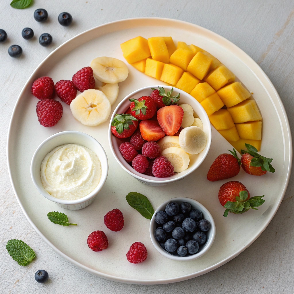 All Natural Tie Dye Popsicle Ingredients