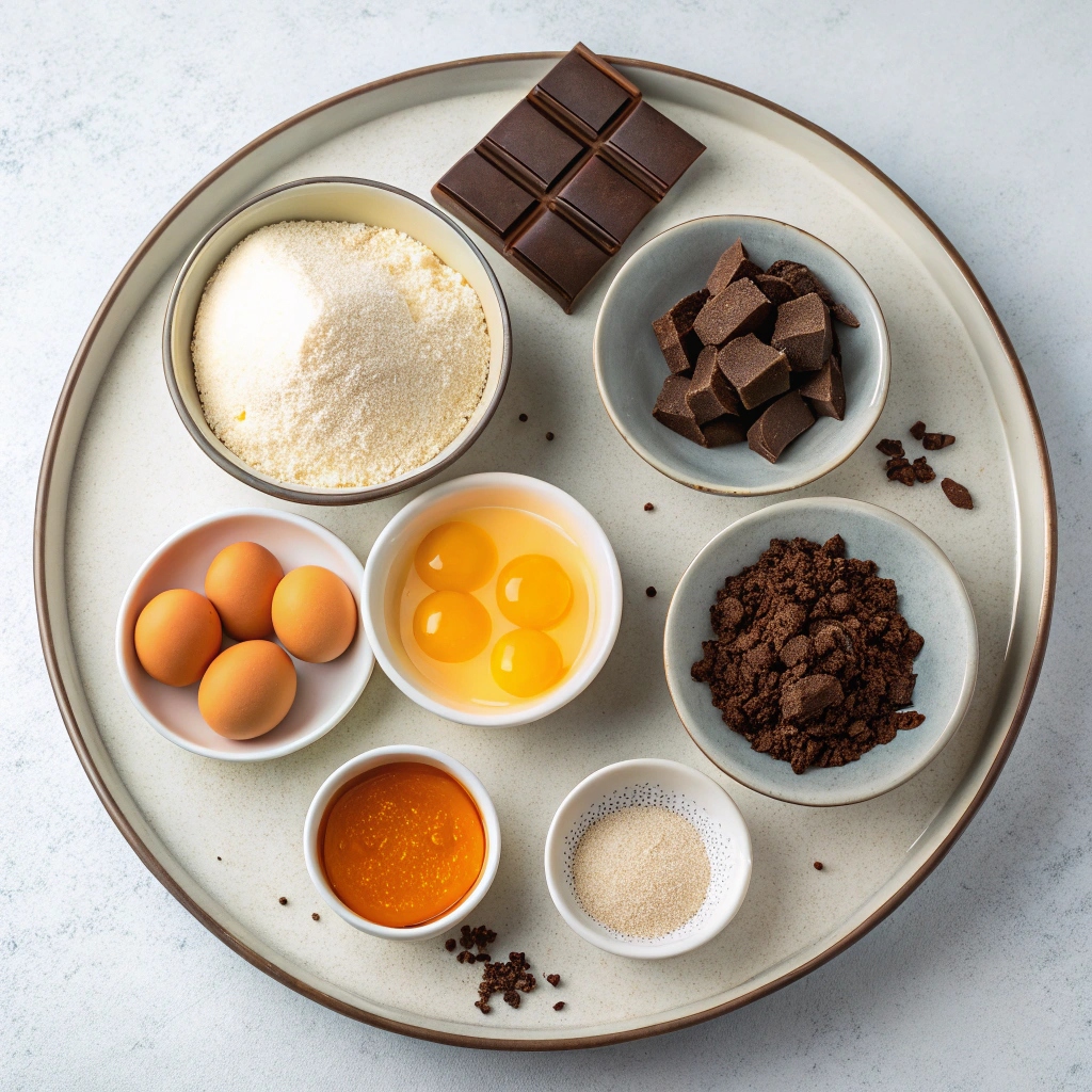 Ingredients for Classic Austrian Sacher Torte