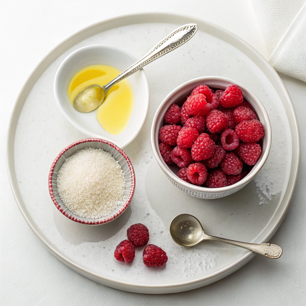 Simple Ingredients for Raspberry Fruit Leather