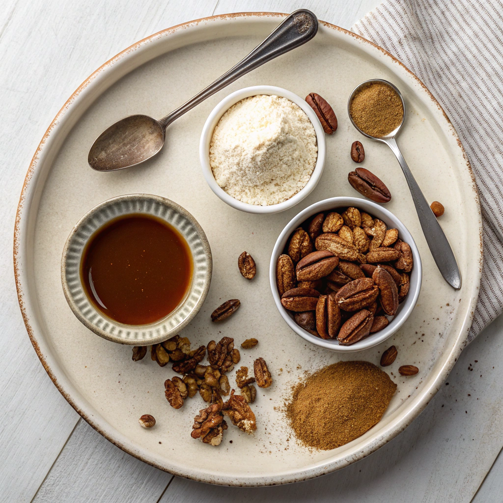 Ingredients for Easy Rum Balls