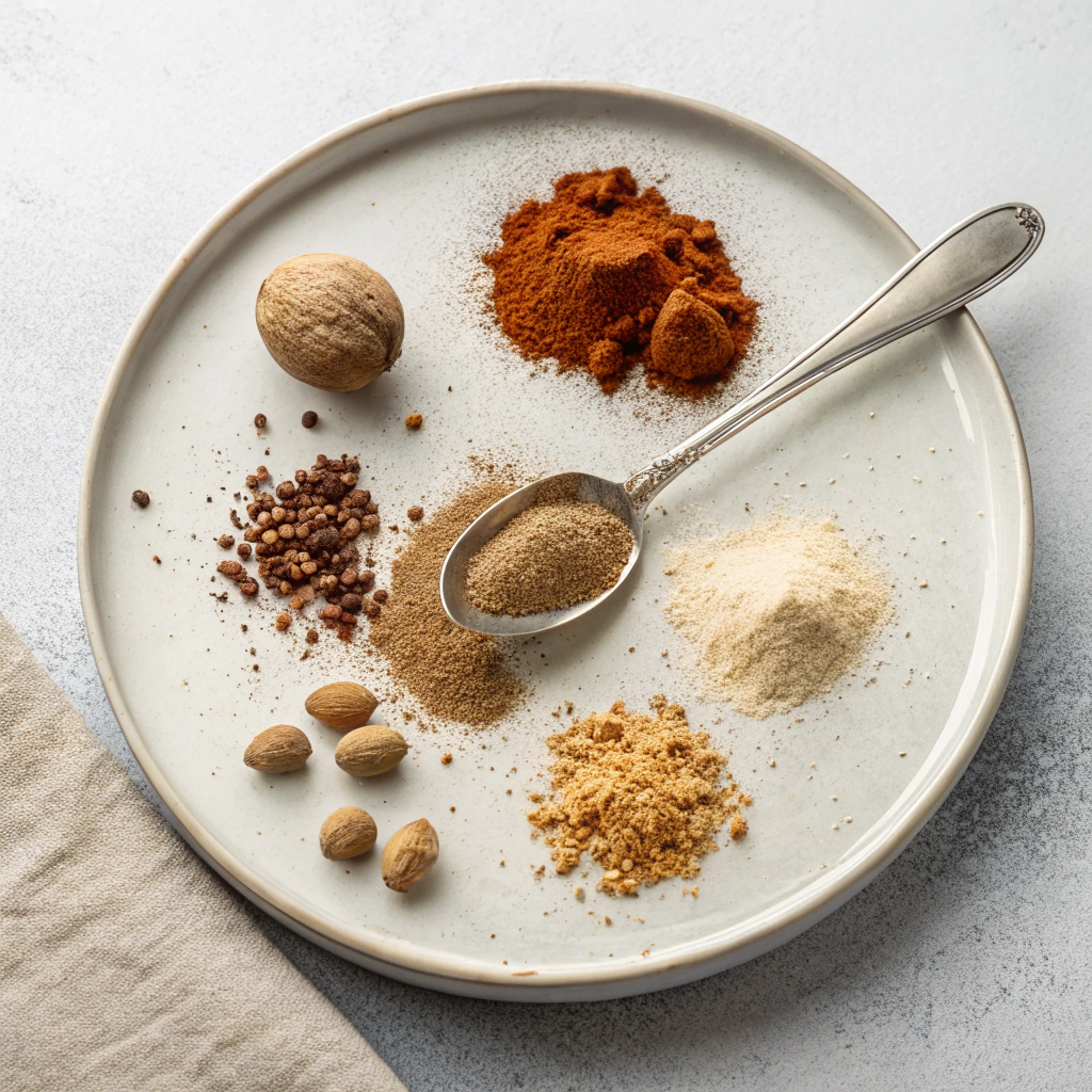 Ingredients for Homemade Pumpkin Pie Spice