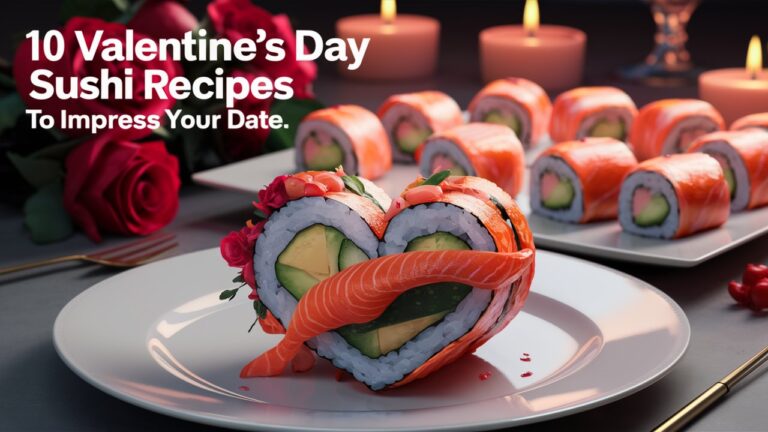 10 Valentine's Day Sushi Recipes to Impress Your Date