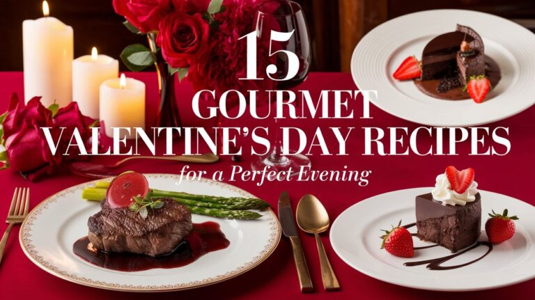 15 Gourmet Valentine's Day Recipes for a Perfect Evening