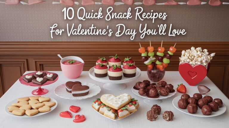 10 Quick Snack Recipes for Valentine's Day You’ll Love