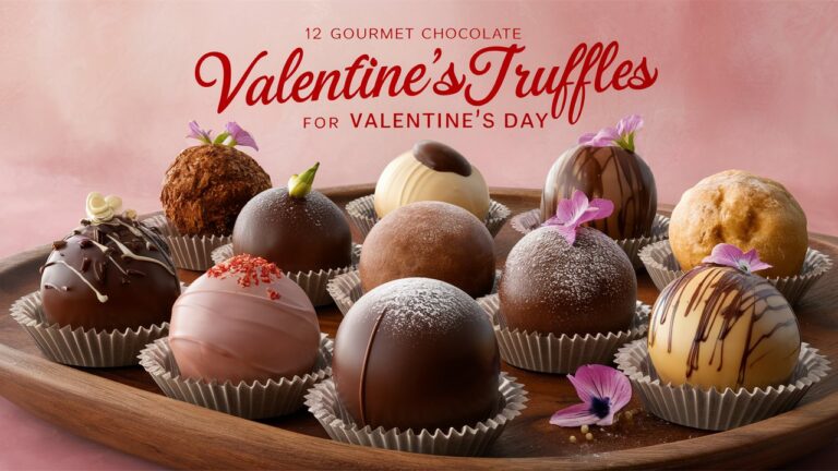 12 Gourmet Chocolate Truffle Recipes for Valentine's Day