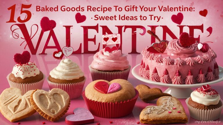 15 Baked Goods Recipe to Gift Your Valentine: Sweet Ideas to Try