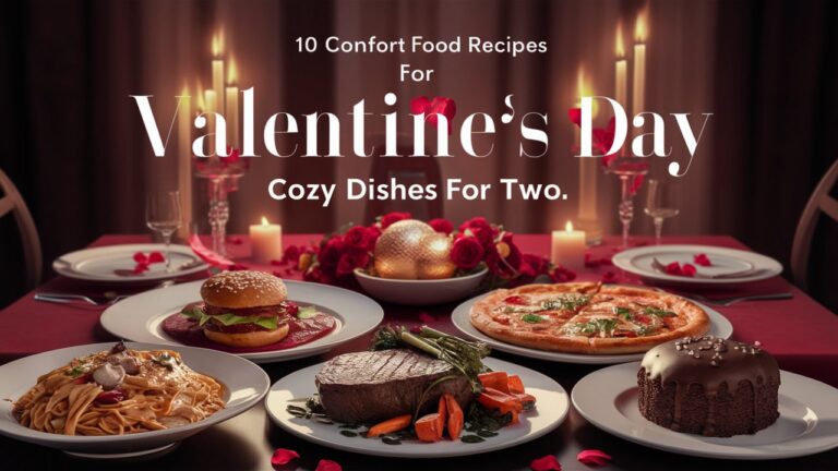 10 Comfort Food Recipes for Valentine's Day: Cozy Dishes for Two