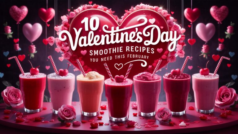 10 Valentine's Day Smoothie Recipes You Need This February