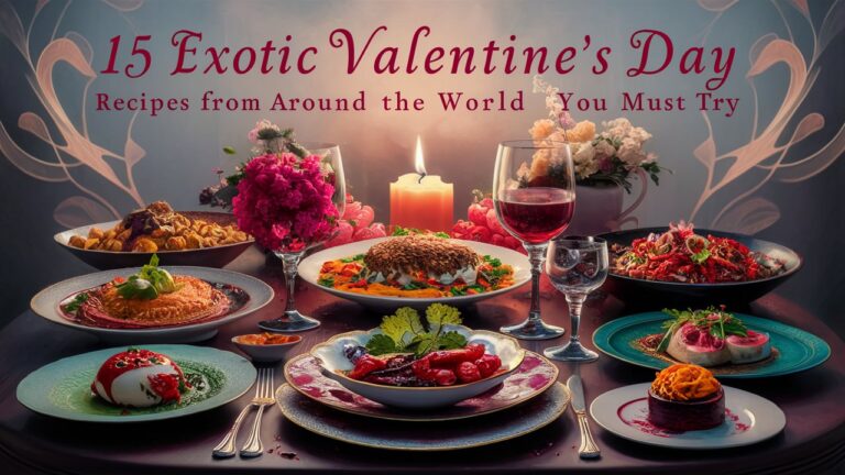 15 Exotic Valentine's Day Recipes From Around the World You Must Try