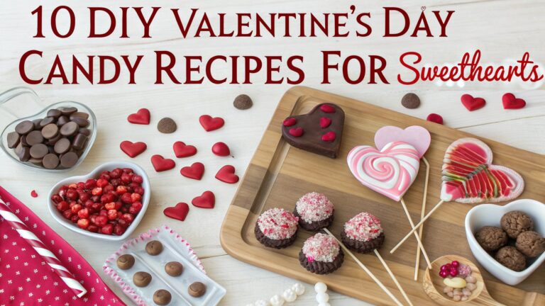 10 DIY Valentine's Day Candy Recipes for Sweethearts