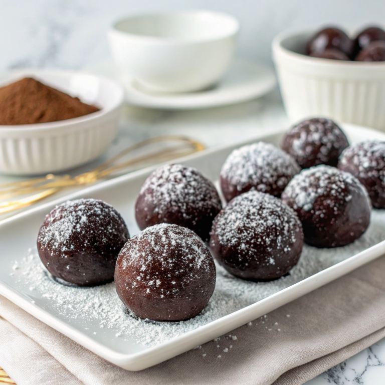 Easy Rum Balls Recipe