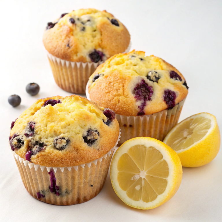 Jumbo Lemon Blueberry Costco Muffins Recipe