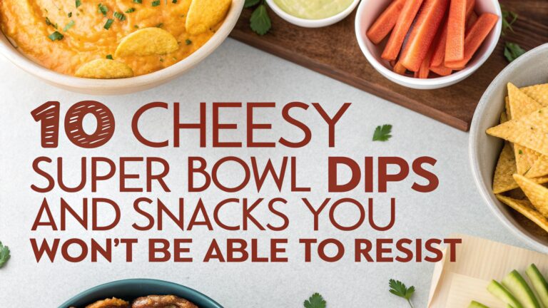 10 Cheesy Super Bowl Dips and Snacks You Won't Be Able to Resist