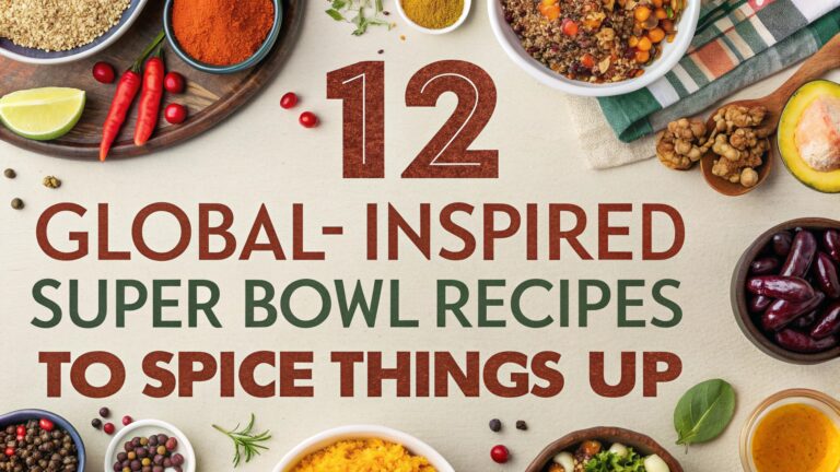 12 Global-Inspired Super Bowl Recipes to Spice Things Up