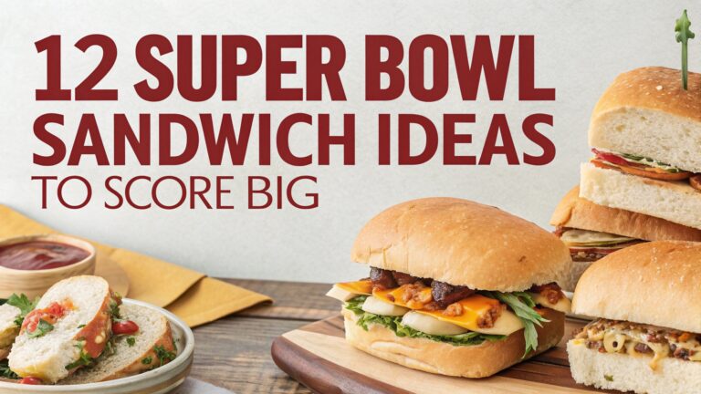 12 Super Bowl Sandwich Ideas to Score Big