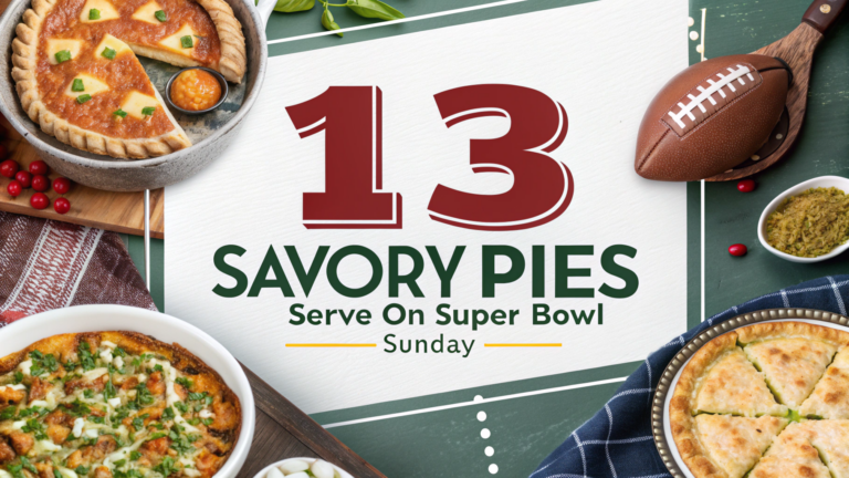 13 Savory Pies to Serve on Super Bowl Sunday