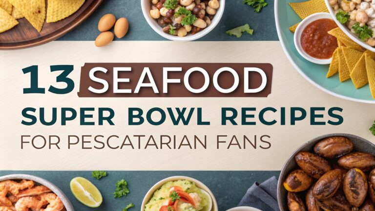 13 Seafood Super Bowl Recipes for Pescatarian Fans