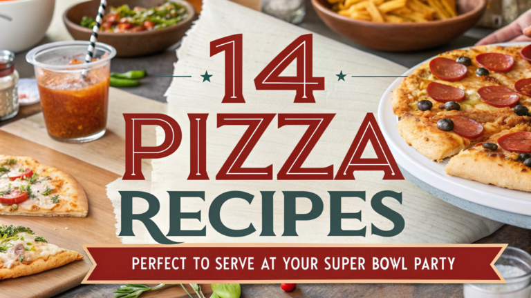 14 Pizza Recipes Perfect to Serve at Your Super Bowl Party