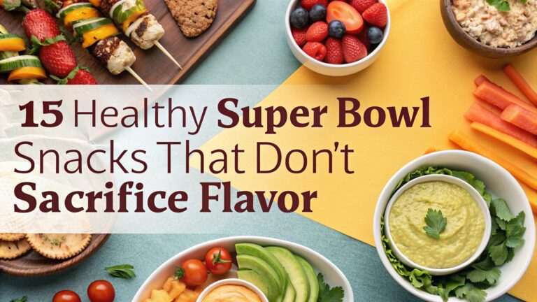 15 Healthy Super Bowl Snacks That Don't Sacrifice Flavor